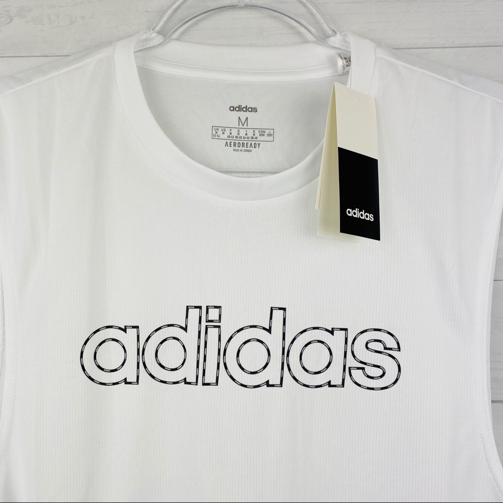 Adidas | Women’s White Muscle Top - Picture 3 of 7